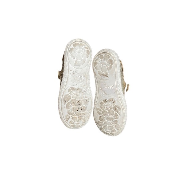 Naturino Gold Sparkle Pavia Mary Janes - Size EU24/US7 - Picture 6 of 7
